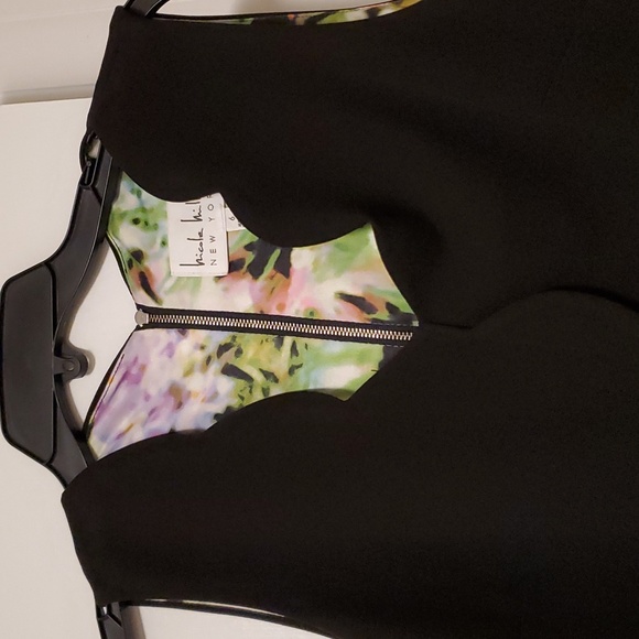 NWOT Nicole Miller black dress - Picture 2 of 6